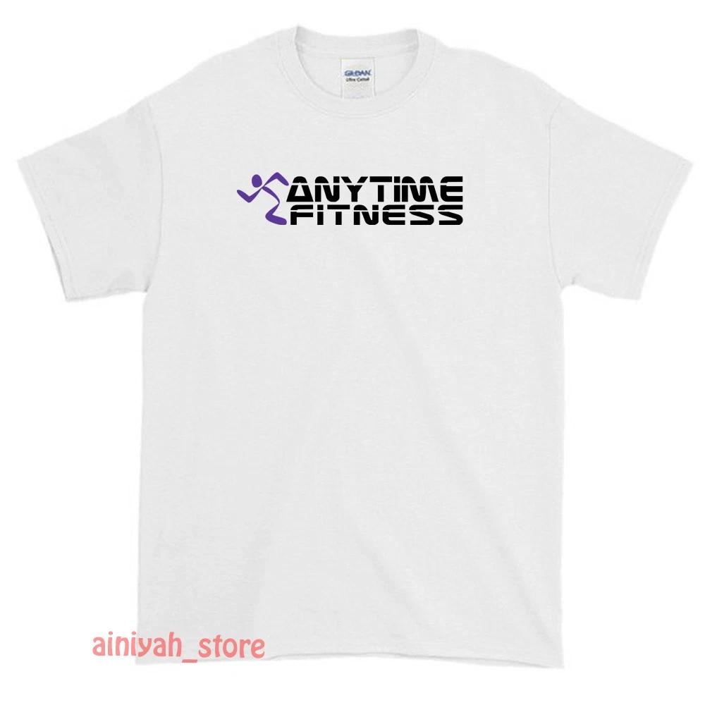 New Anytime Fitness Logo Men s Funny T shirt USA Size S-XXL 3XL