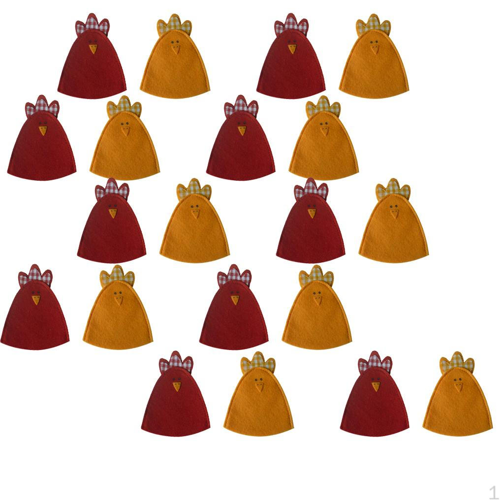 

20x Fabric Easter Egg Cosy Chick Novelty Gift