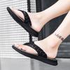 Summer Outdoor Leisure Slippers Trendy Men's Comfortable Style Design Walking and Beach Breathable Plus Size -46 Thick Soled