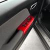 Red Car Window Glass Switch Button Panel Door Handle Armrest Trim Cover For Kia K4 2024 2025 2026 LHD