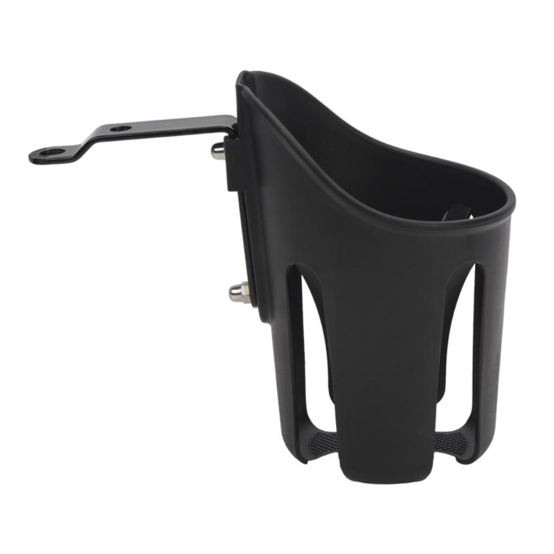Motorcycle Scooter Cup Holder with Strong Stability & Quick Release Function Adjustable Width Cup Mount Simple Installs