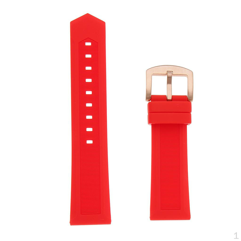 Band Silicone Soft Rubber Replacement 22mm