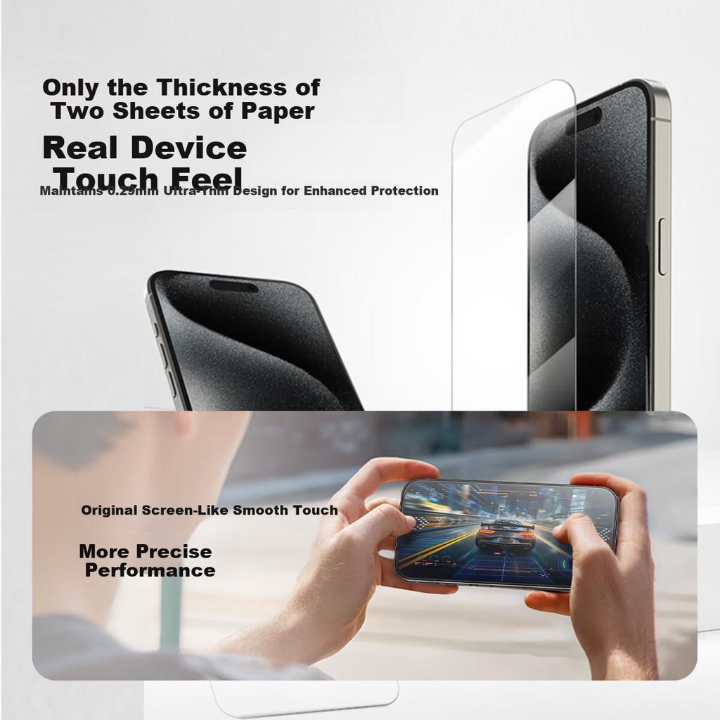 BELKIN Apple Air Tempered Glass Screen Protector iPhone Air Protective Film Anti-Drop German Schott Material OVA192