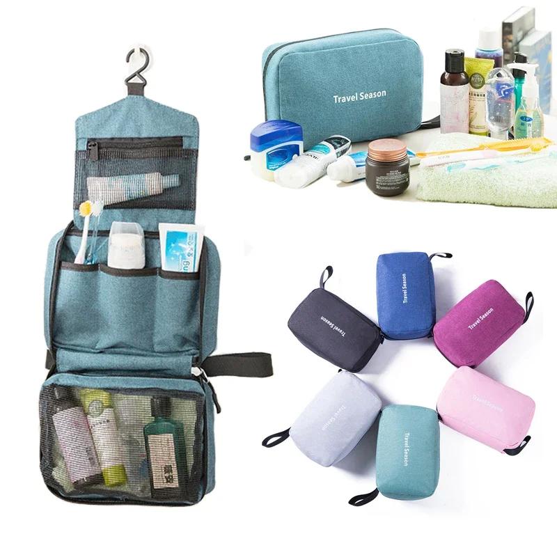 Hanging Travel Toiletry Bag for Men and Women Waterproof Makeup Cosmetic Case Wet and Dry Wash Toiletry Bag