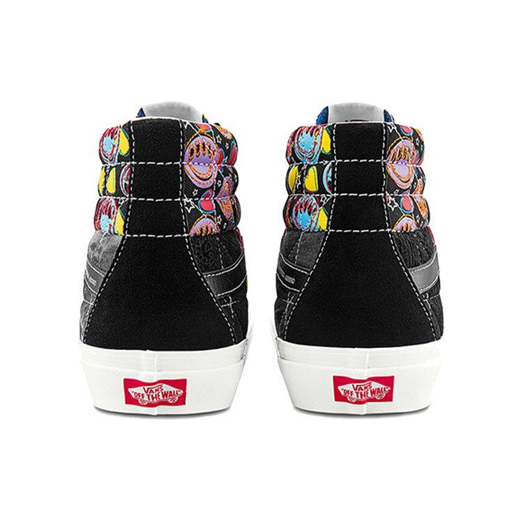 Vans Sk8-Hi 38 DX Positivity Patchwork Unisex Sneakers Black VN0A54FBA5J