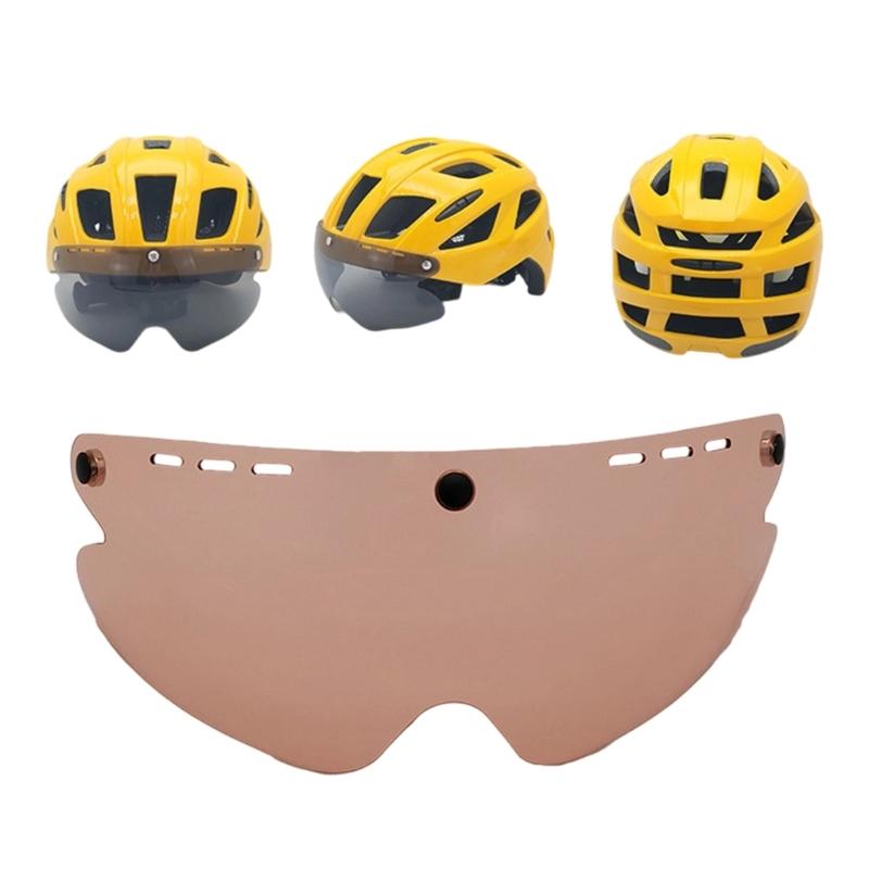 Magnetic Visors Lens For Motorcycle Helmets Featuring High Transparency Anti Fog Coating And Easy Installation PC Lens