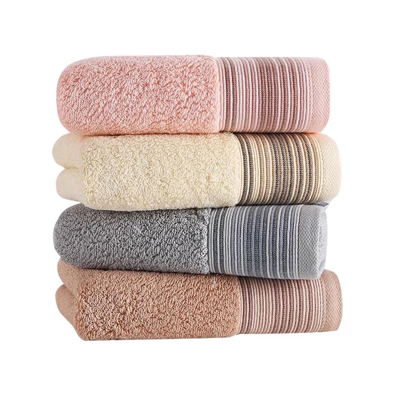 Jinhao 4A Antibacterial Long-staple Cotton Towel (4-Pack)
