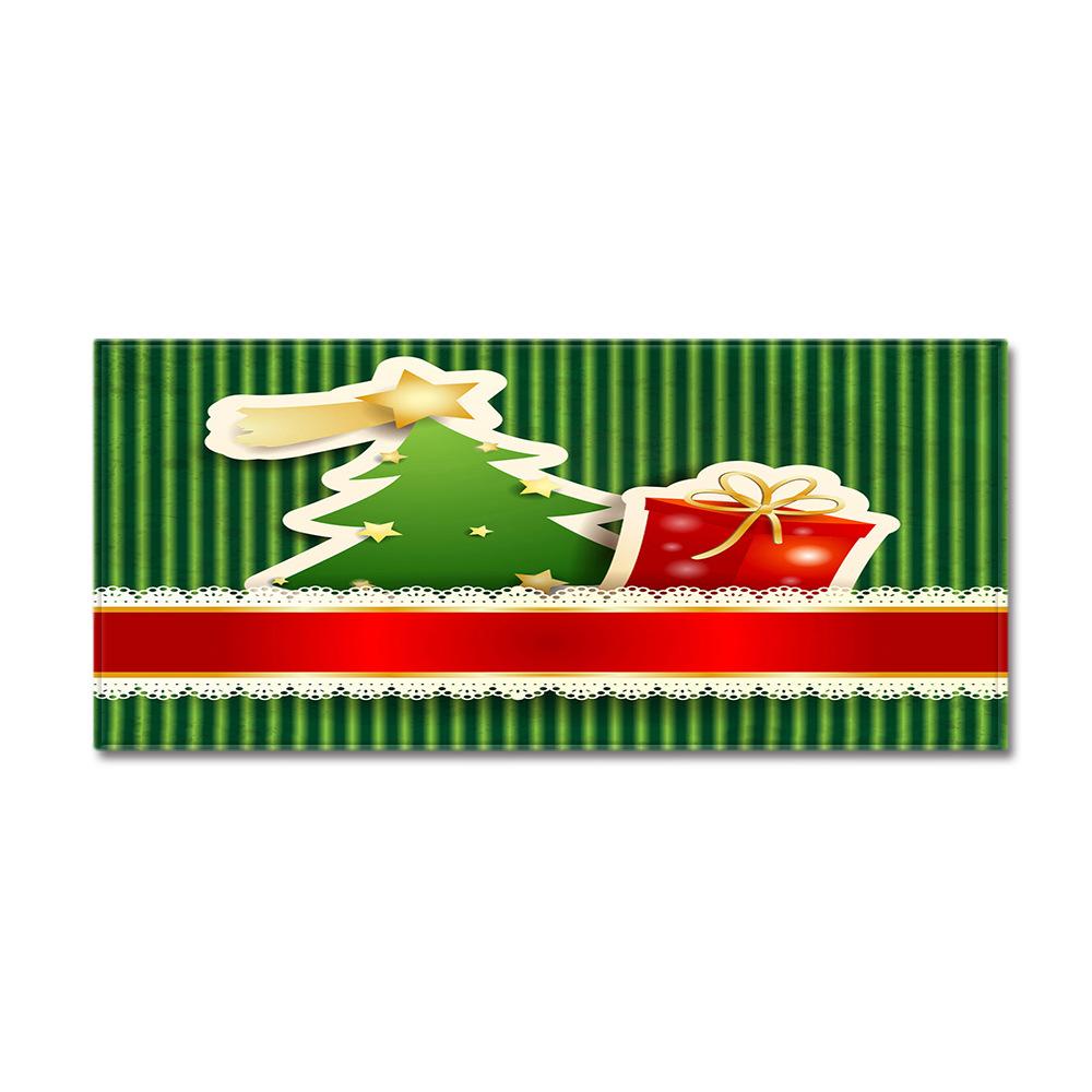 Christmas Kitchen Sand Carpet Doormat Long Floor Mat