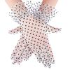 Stretchy Lotus Leaf Driving Full Finger Lace Gloves Polka Dot Gloves Women Lace Gloves Korean Style