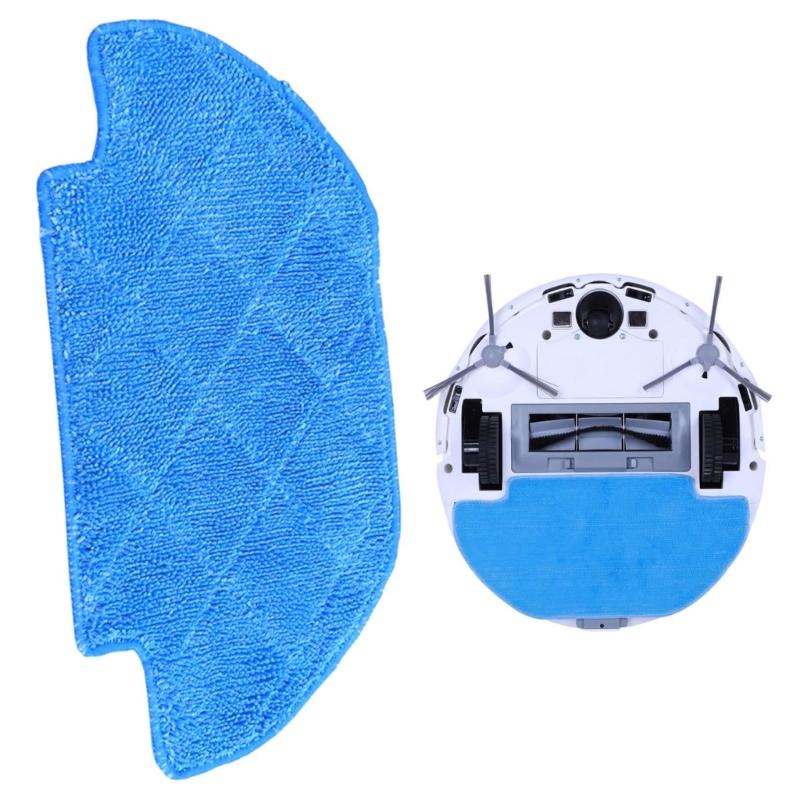 5PCS Multifuntional Floor Mopping Cloths Mop Attachments Dust Catching Mop Pad Reusable Mop Cloth for ZK901 Vacuum