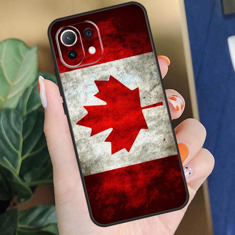 Canada Canadian Flag Case For Xiaomi 17 Pro Max 14 15 Ultra 13T 14T 15T Pro POCO F8 F7 F5 F6 X5 X6 X7 Pro Coque