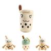 Soft Plush Bubble Tea Boba Cup Keychain Pendant Perfect Gift For Tea Lovers