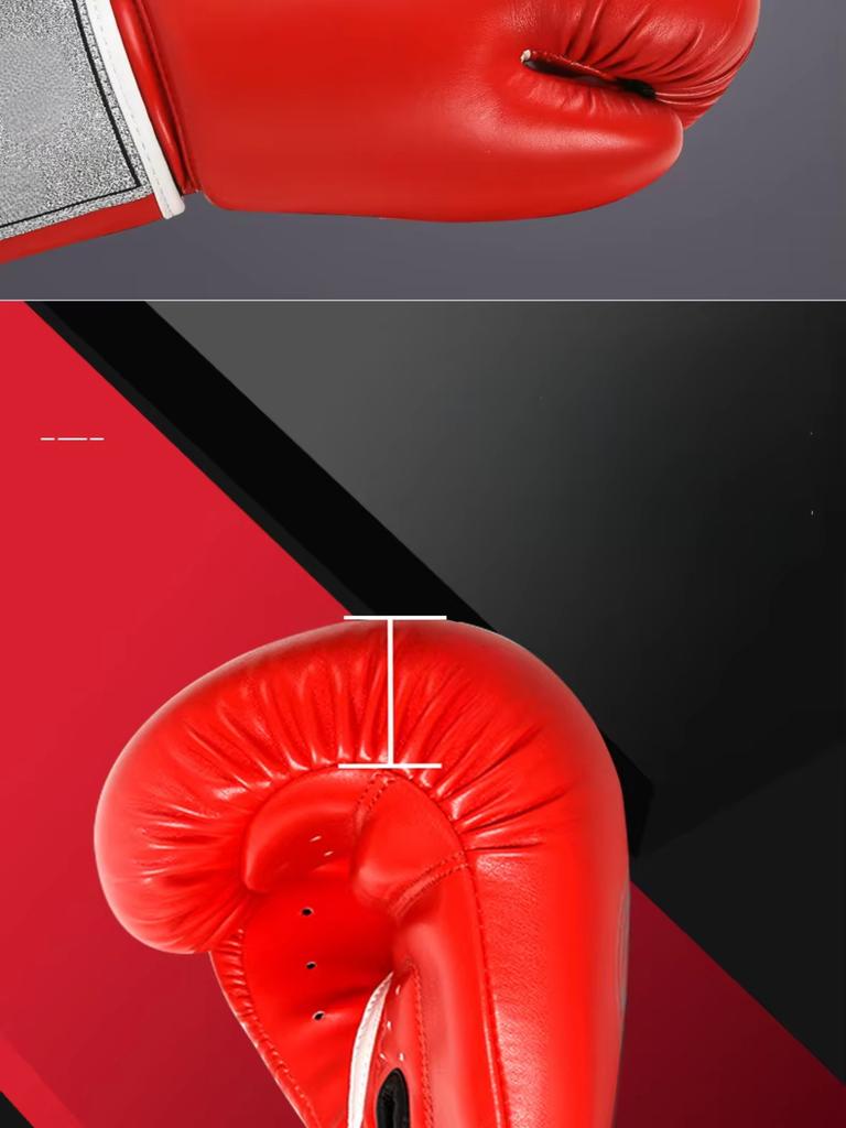 PU Material Boxing Gloves for Adult & Children Martial Arts Training Breathable & Comfortable All Seasons