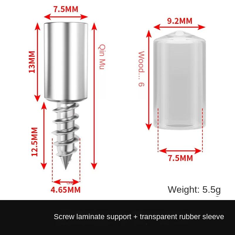 Čepy na stěnu M3 Železářství Základní deska Šrouby z nerezové oceli Šroub Gumová botka M2 Tesařské nářadí Distanční podložka Laminátová podpěra