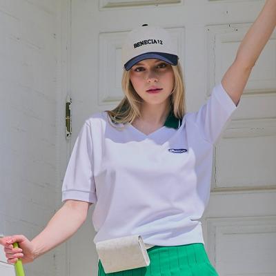 BENECIA12 Stephan Functional Short Sleeve White