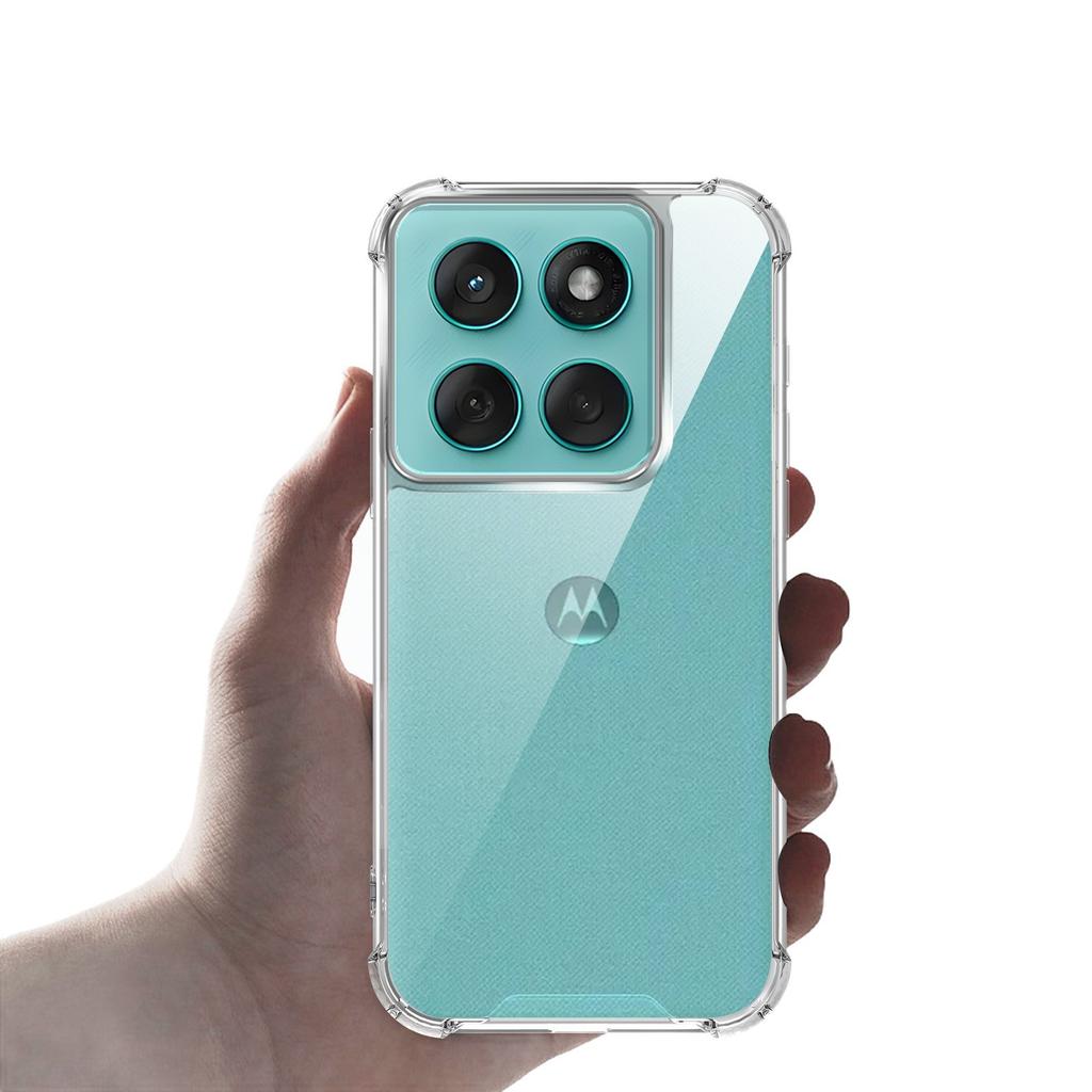 MOTO Edge11 Pro Mobile Phone Case Airbag Anti-drop Motorola G81 Transparent PC Hard Case Protective Case