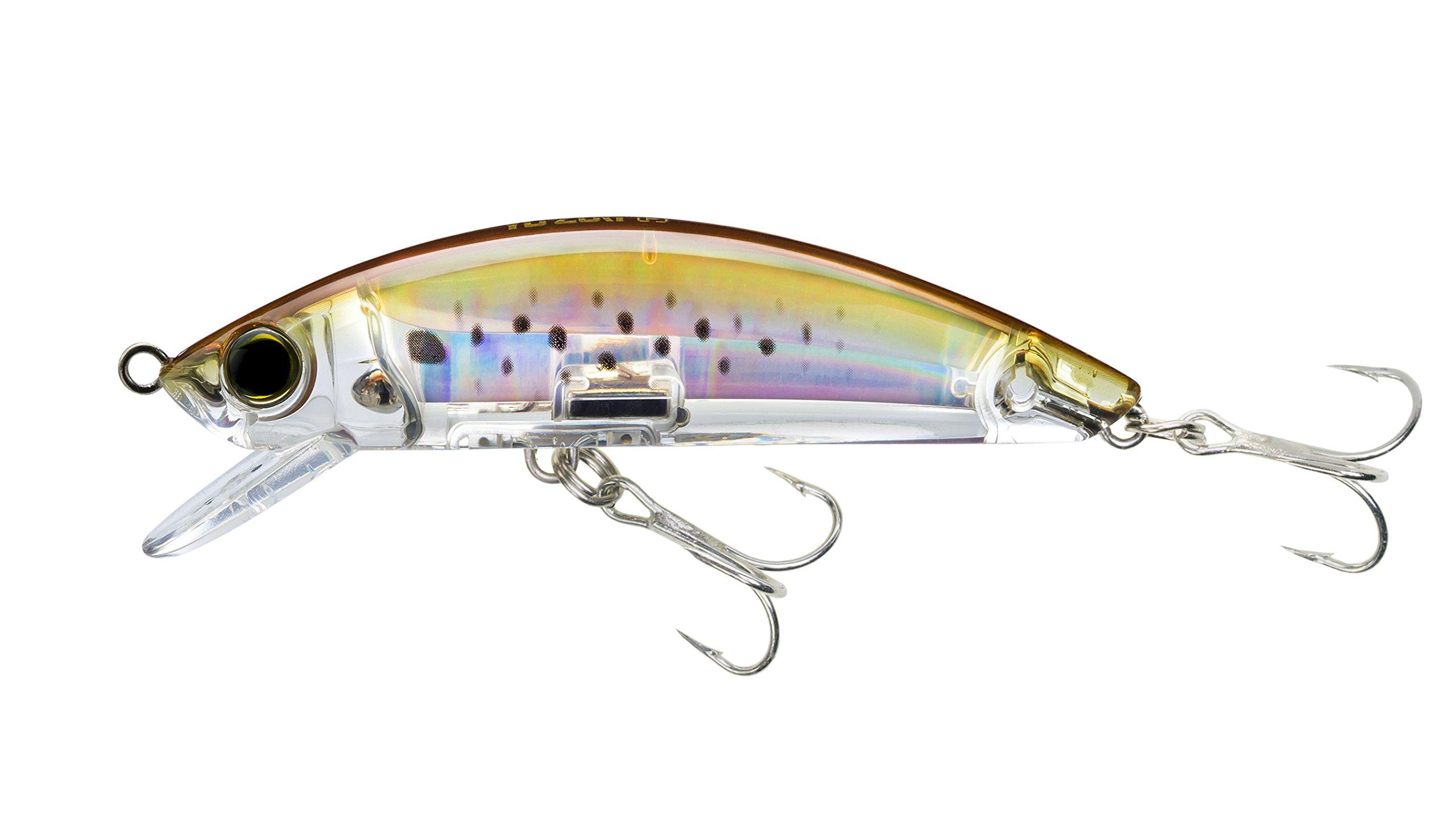 

Peanut Bunker Floating 3D Inshore Minnow 90mm for Sea Bass YO-ZURI (F) HPBK, Weight 12g, R1212-HPBK,