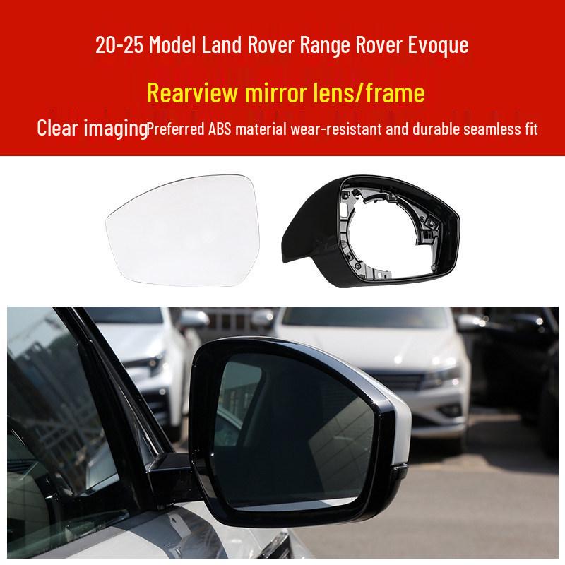 Fits 2020-2025 Land Rover Range Rover Evoque Rearview Mirror Housing, Frame, Lens, Reflector, Turn Signal
