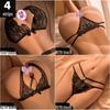 Man Yan Lingerie: Sexy Open Crotch Thong and Triangle Panties for Couples