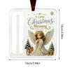 Christmas Money Holders Christmas Coin Gift Organizer Christmas Acrylic Cash Candy Storage Treat Container Clips Ornaments