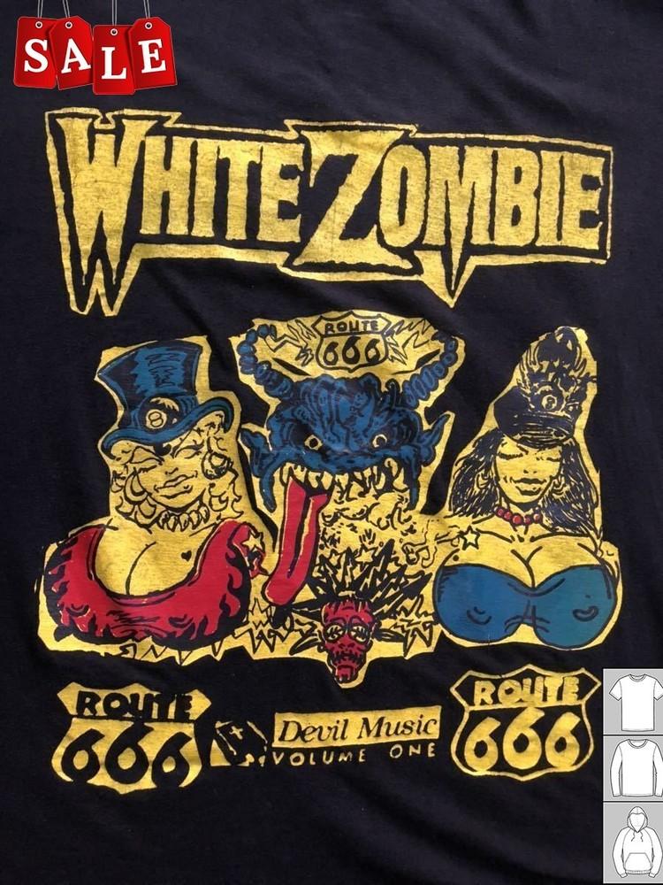 New White Zombie Band Gift For Fans Unisex All Size Shirt  TH479 Unisex T-Shirt S