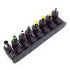 DC5521 Power Adapter 8 Adapters for Security Camera Routers and Laptops 5.5x2.1mm Female to Male Barreled Plug