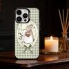 Cute P-Peter Rabbit Phone Case For iPhone 17,16,15,14,13,12,11,Pro Max,Plus Candy Silver Cover