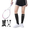 1 Paire Bas de Compression Chaussettes Cheville Noir Blanc Chaussettes Tube Filles Chaussettes Chaudes Genou