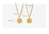 Spicy Girl Autumn & Winter Hip Hop Portrait Pendant Sweater Necklace M002-3
