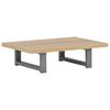 2 Piece Bathroom Furniture Set Ceramic Oak Brown