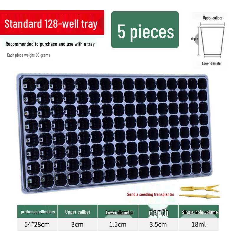 Thickened Plastic Succulent Seedling Tray for Cultivation & Cutting