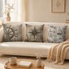 Graybrown Sailing Anchor Shape Pillow Case Breathable Organic Short Plush Cushion Covers WrinkleResistant Soft Durable