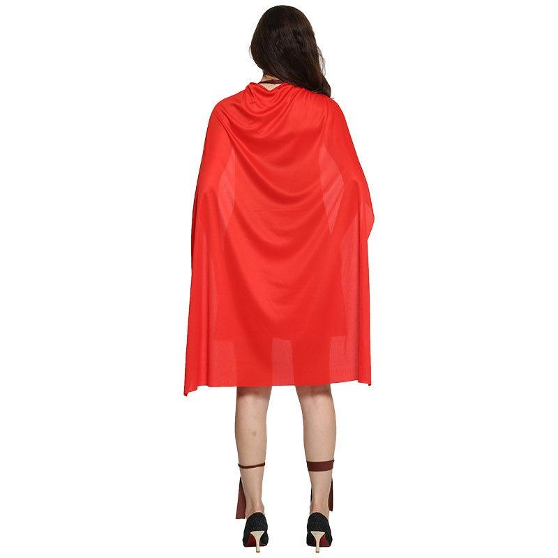 Superman Cape, Red Cape, All Children and Adults Can Do It.
