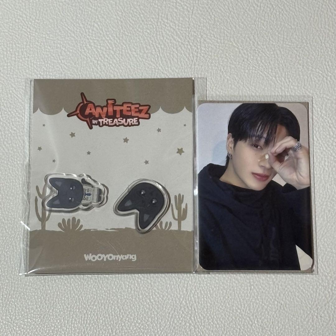 

[USED] Cheapest! ATEEZ ANITEEZ Sticon trading cassette Wooyoung