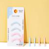 4-pack of High-Elasticity, Durable Replacement Silicone Strips, False Eyelash Tools, Adhesive Strips, and Pads
