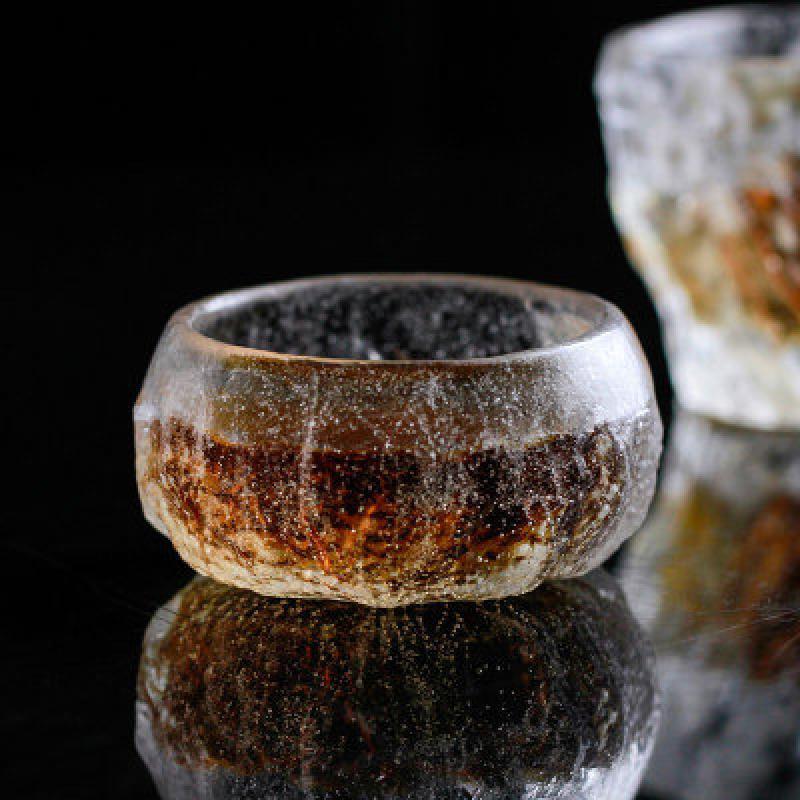 Shangqi Ancient Glazed Wine Goblet