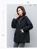 Parka Mi-Long pour Femme - Hiver 2024 Coupe Ample Tendance Manteau en Coton Doublé Polaire