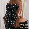 women's polka dot bow hair clips, fashionable cute hair accessories for the back of the head, suitable for afternoon tea, Mother