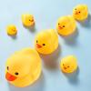 Hong Kong Edition Colorful Bath Squeak Little Yellow Duck Toy Set