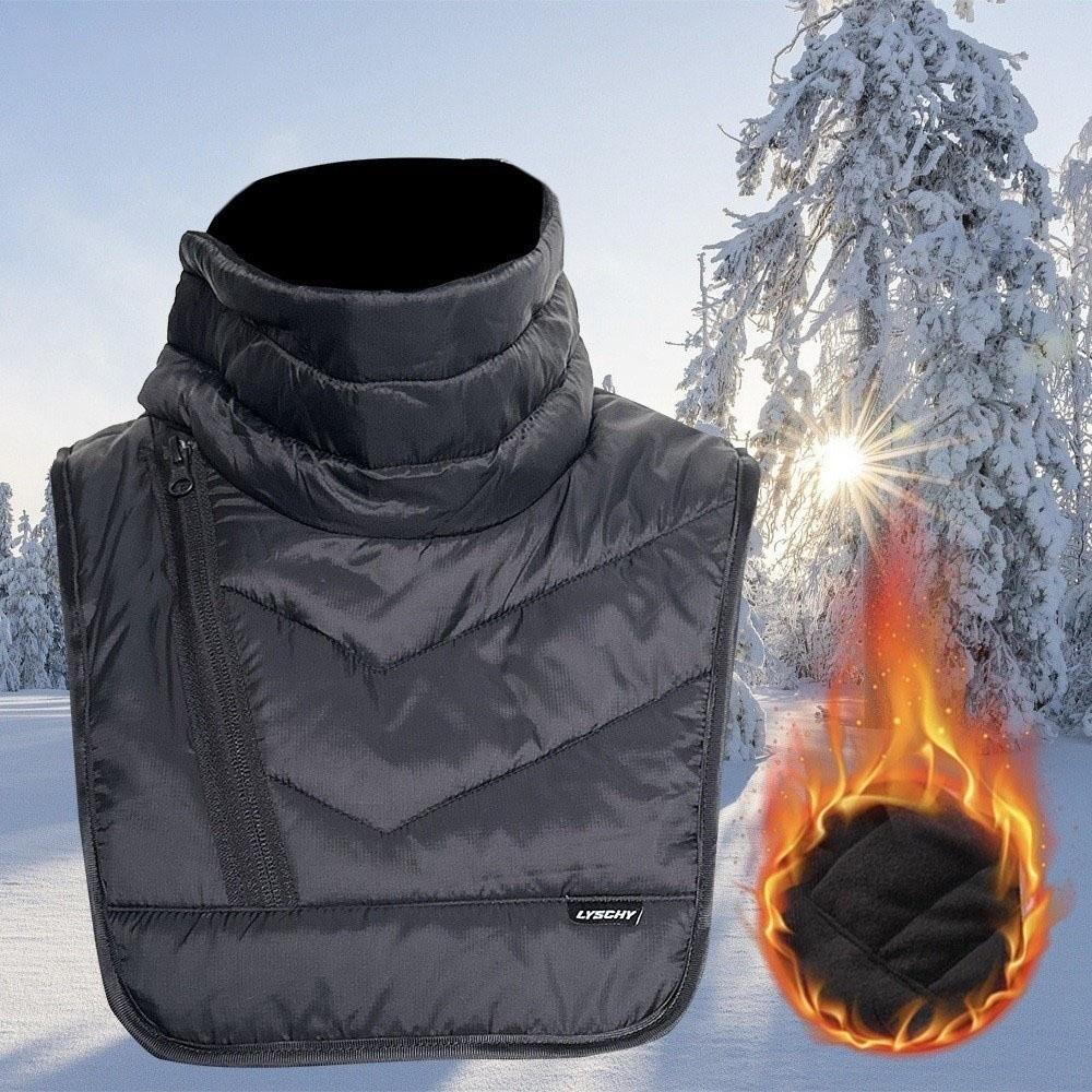 Thermal Neck Protector Cotton Chest Bibs Scarf New Winter Neck Scarf Cycling