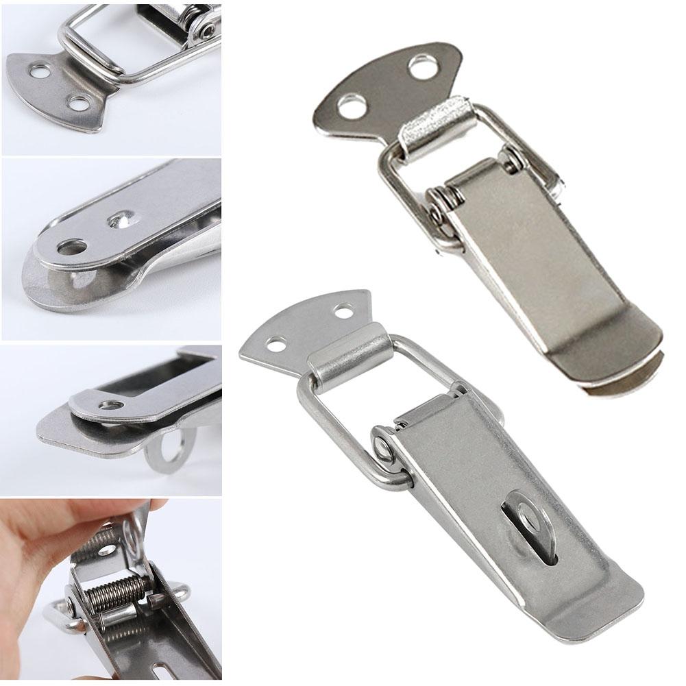 4PCS Latches 7.2*2.7cm Cold Rolled Steel High Quality Silver