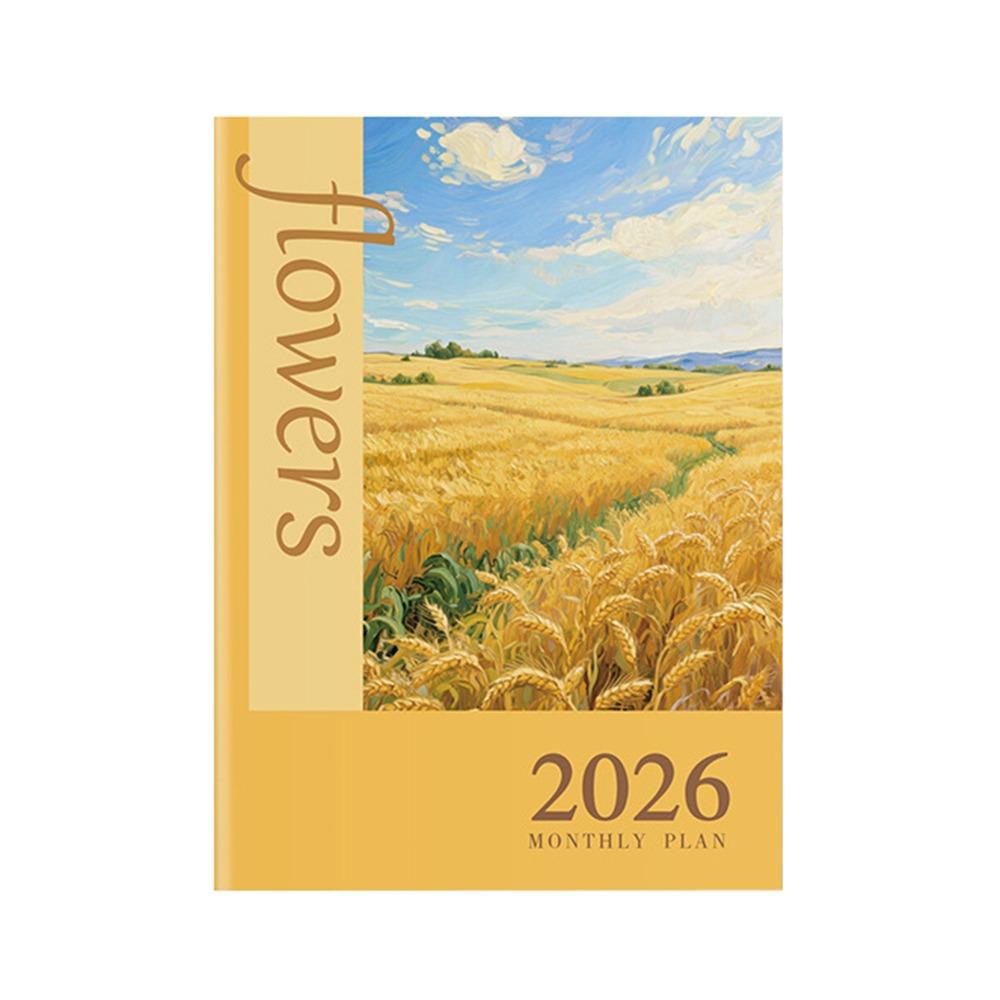 A4 A5 Planner Notebook 24 Sheets Agenda Planner Portable 2026 Schedules Notebook  Students