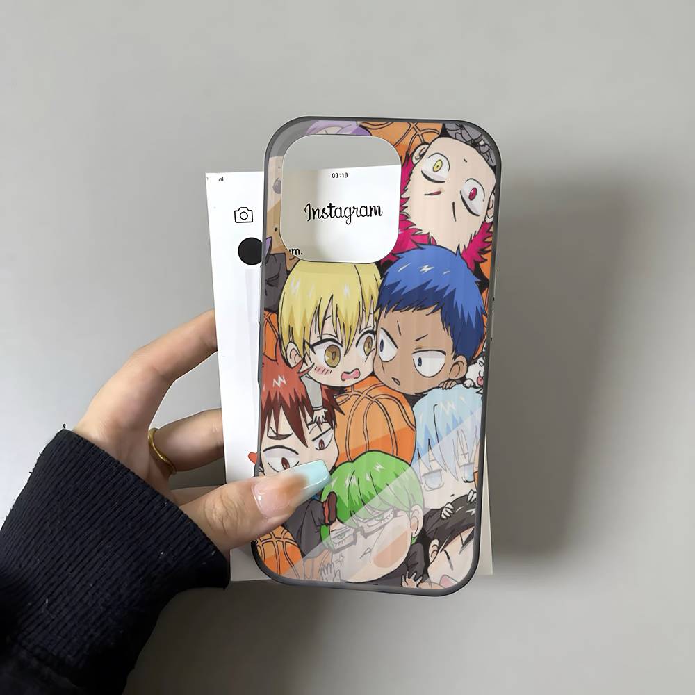 Kuroko Basketball Phone Case For IPhone 17 16 15 11 12 13 14 Pro Max Soft Corrugated Silicone Cover Case