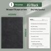 A5 PU Leather Thick Blank Notebook, 380 Pages - Ideal for Business Meetings
