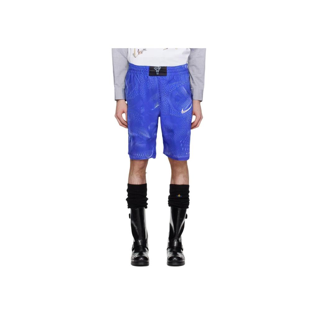 Nike Breathable Comfort Elastic Straight Casual Shorts Men Bottoms Superior-Blue 831379-452