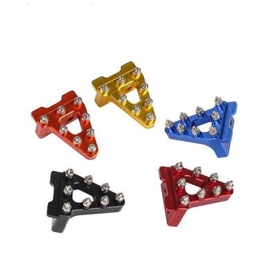 Aluminum Alloy Motorcycle Brake Pedal CNC Machined Step Tips Rear Brake Pedal Precisions Machined for For Honda
