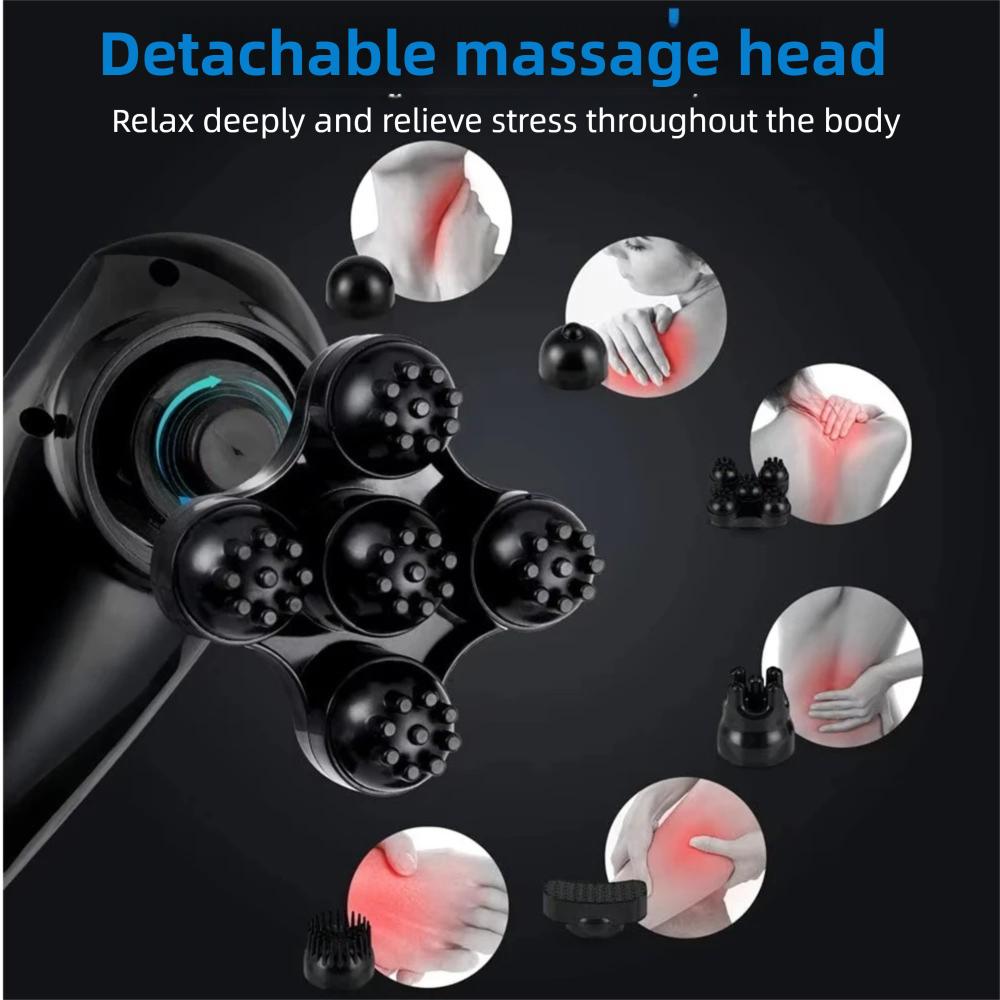Multi-purpose Wireless Massager Acupuncture Massage Handheld Massage Stick  Relax Muscles