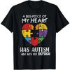 Autism Awareness Mom Parents Autistic Kids Awareness Mom T-Shirt