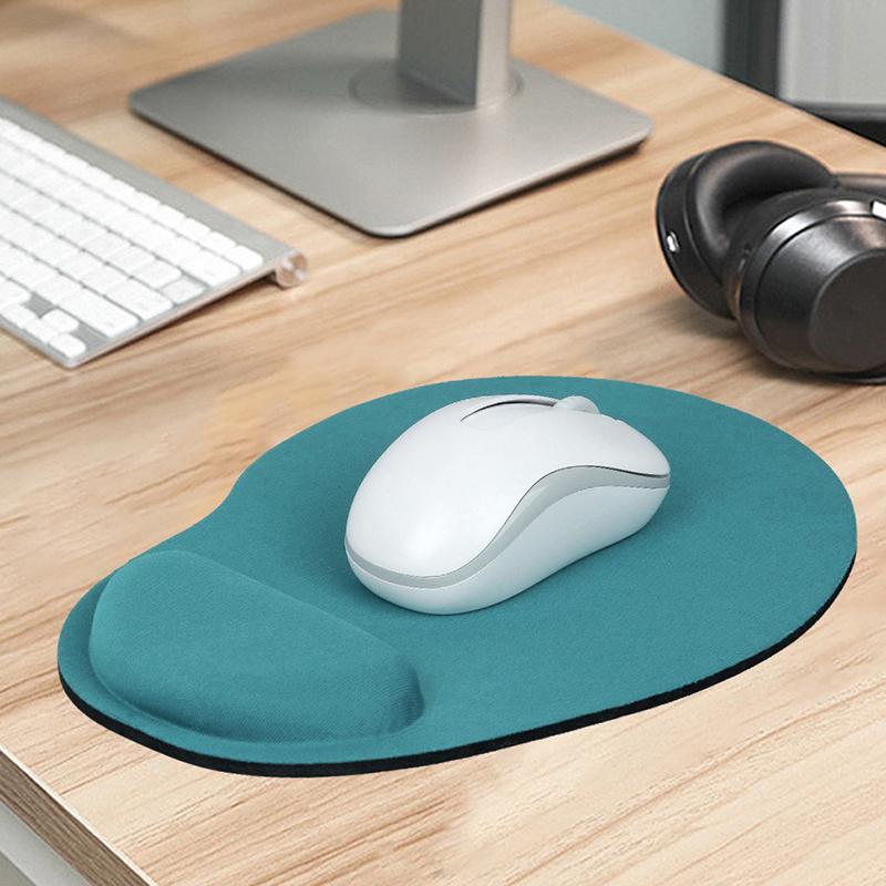 Color Wrist Rest Mouse Pad Memory Superfine Fibre Wrist Rest Pad Ergonomic Mousepad For Typist Office Gaming Pc Laptop