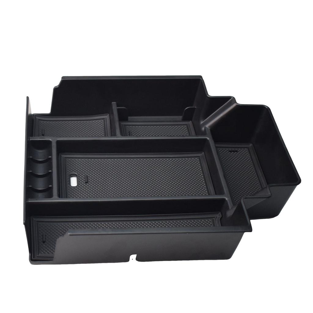 For 2025-2025 Chevy Silverado EV Work Truck (WT)/RST Center Console Organizer Tray Armrest Box Storage Interior Car Accessories